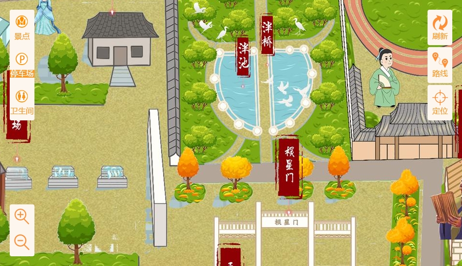 襄阳手绘地图景区语音讲解导览系统：智慧景区建设的基石